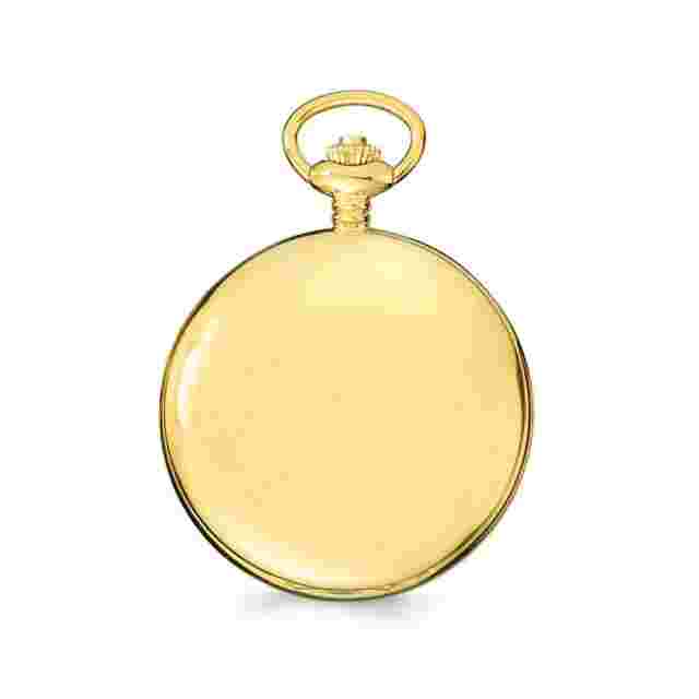 Charles Hubert IP-plated Stainless Steel White Dial Pocket Watch XWA4342
