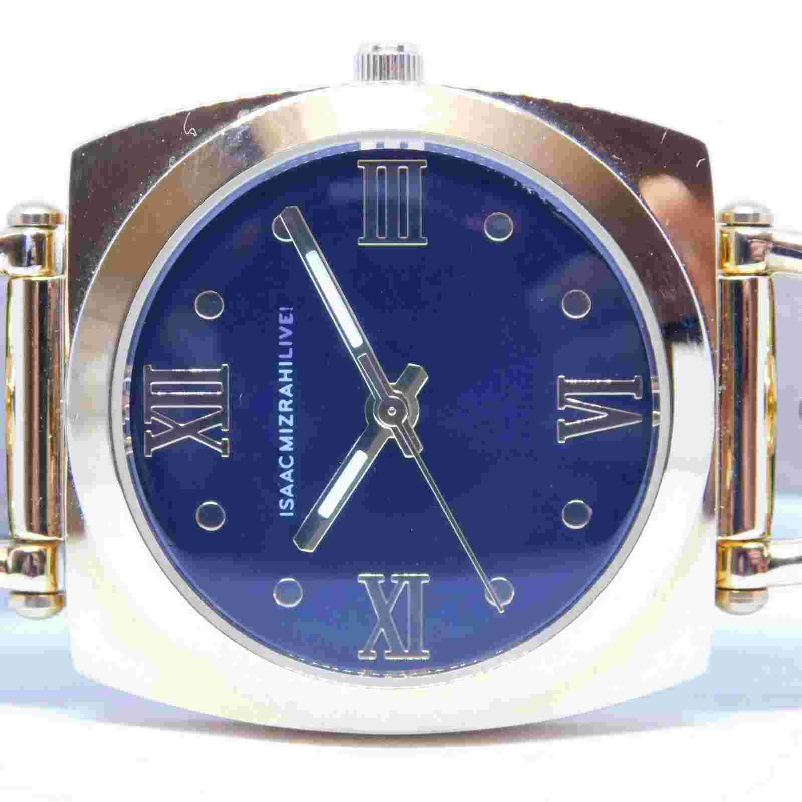 ISAAC MIZRAHI LIVE! Gold Tone Quartz Analog Women's Watch