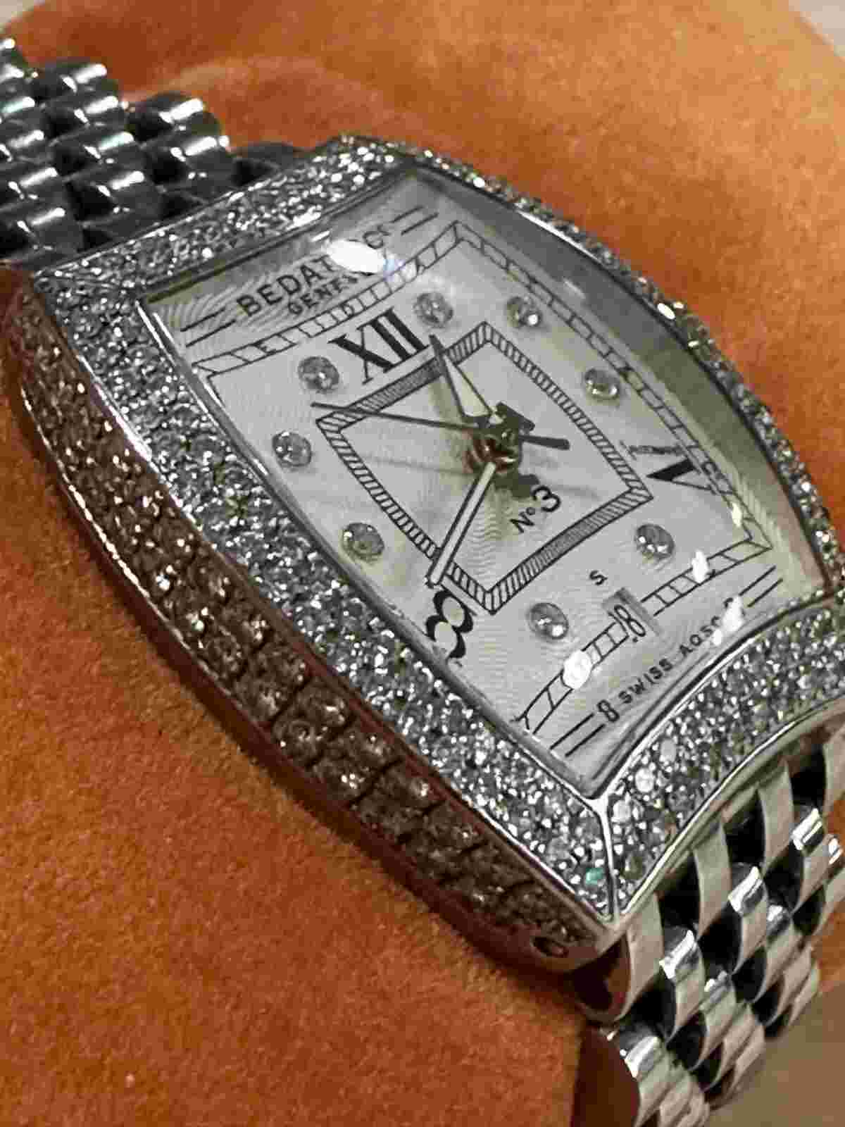 Bedat & Co No. 3 Diamond Automatic Women's Watch - Swiss made Not Working
