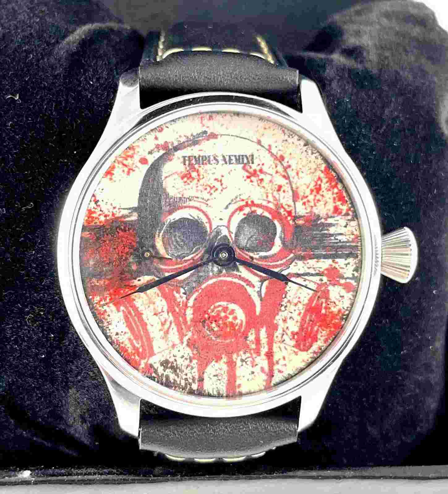 Russian Military Watch Converted Pocket Watch  "Tempus Nemini"  (Time is Gold)