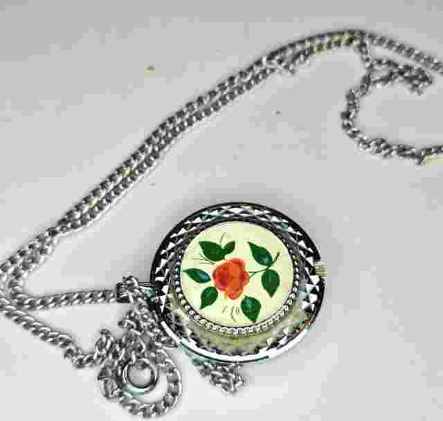 Swiss made Olivia necklace watch