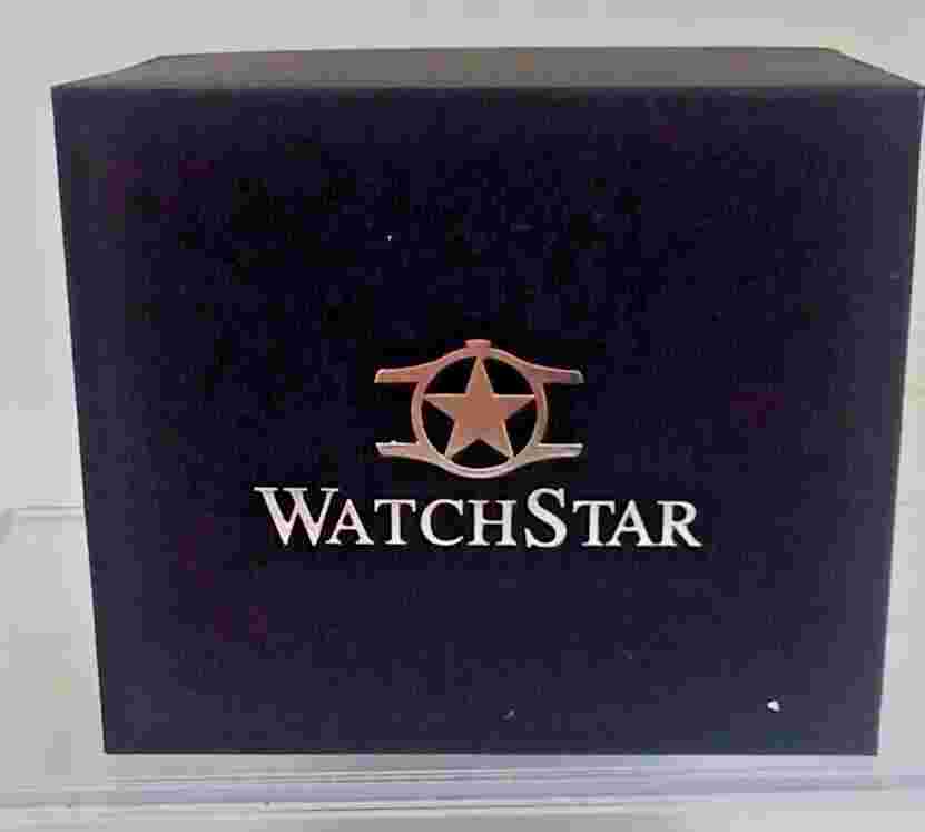 WATCHSTAR 45mm Quantico Quartz Chronograph Watch w/ UH-60 Black Hawk DNA 803