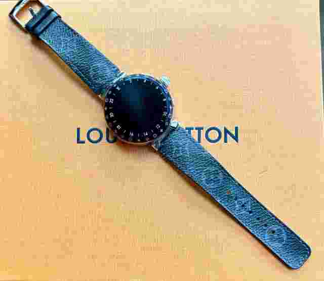 Louis Vuitton Tambour Horizon QAD0 44 Light Up Watch Band Incuded