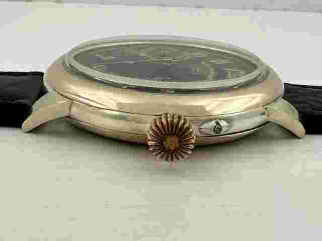 L.U.C. Louis-Ulysse Chopard Antique Swiss Beautiful Art Deco Silver Men Watch