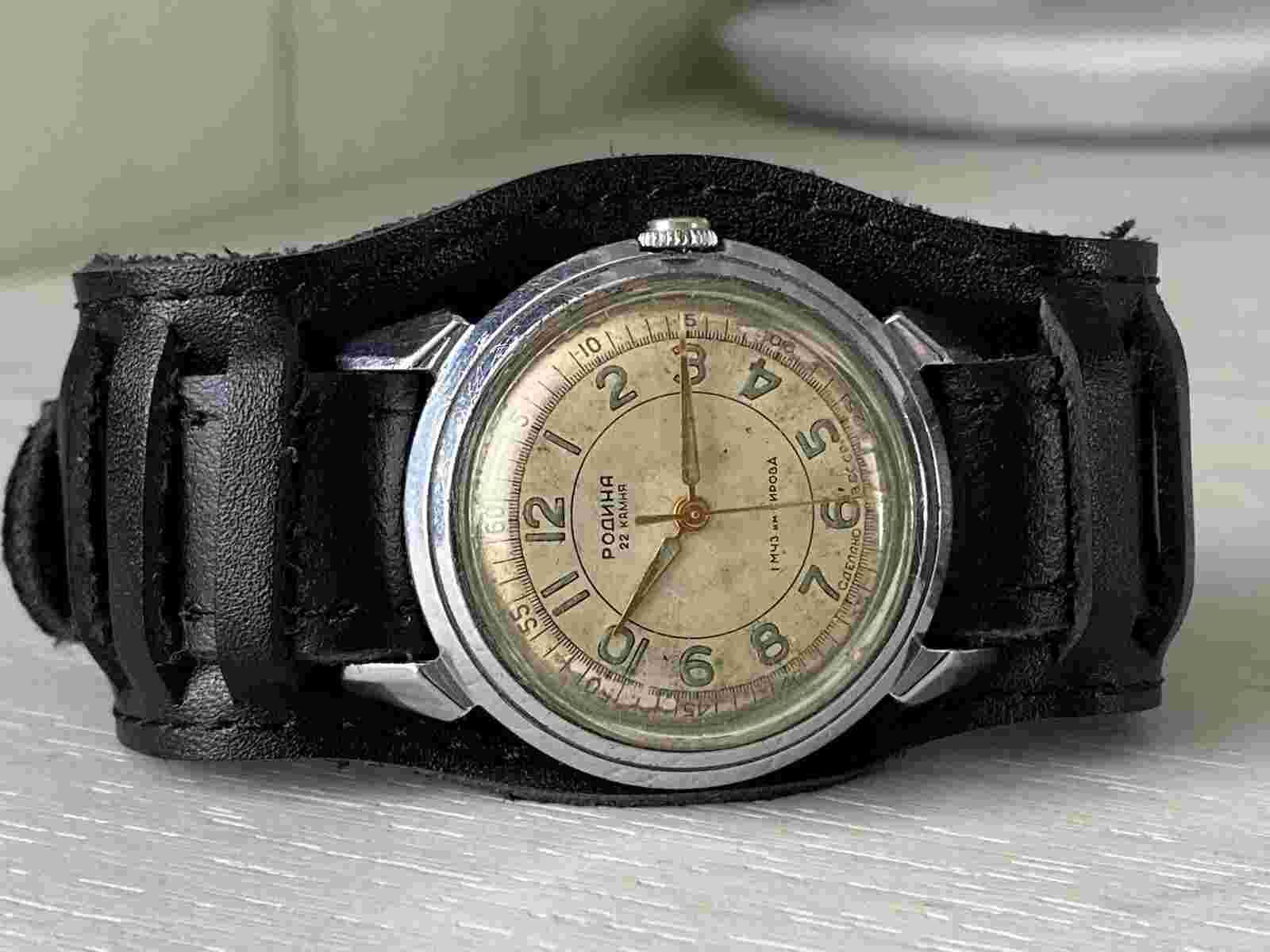 Vintage Watch Rodina Crab 22 Jewels Automatic 1MChZ Kirova Men's