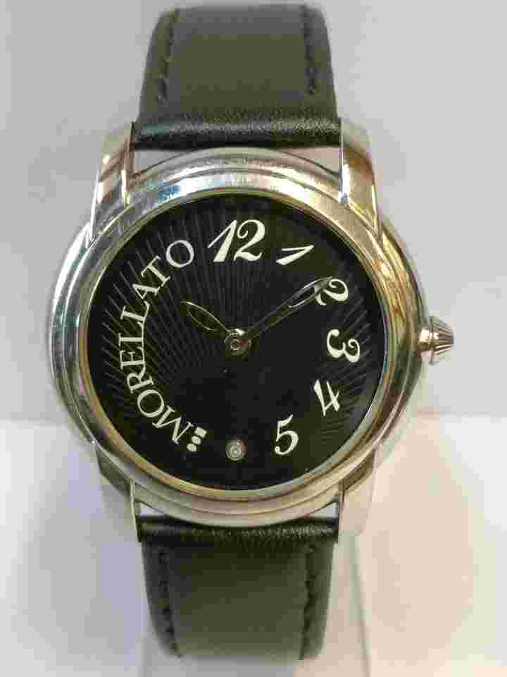 MORELLATO QUARTZ BLACK DIAL UNISEX ADULTS FULL WORKING, BAND AFTER MARKET