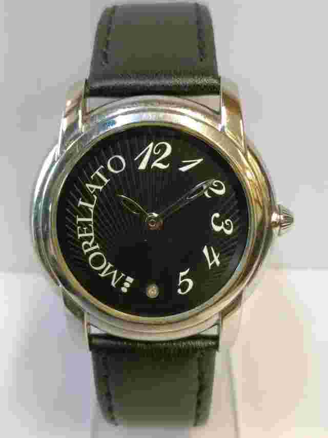 MORELLATO QUARTZ BLACK DIAL UNISEX ADULTS FULL WORKING, BAND AFTER MARKET