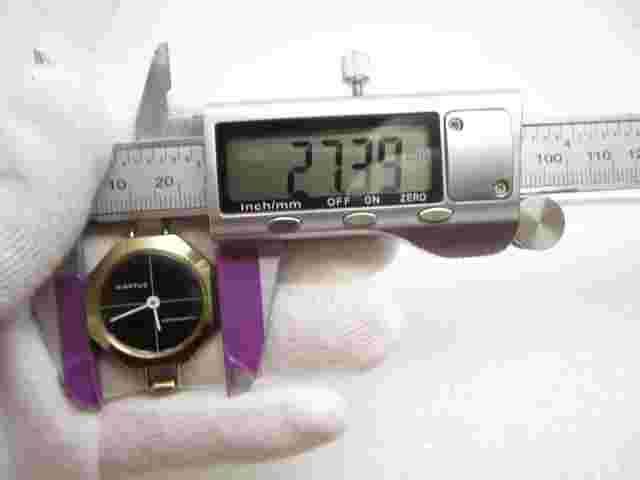 Vtg Women Diantus Hand Wind Mechanical Analog 27mm Round Watch (H450)