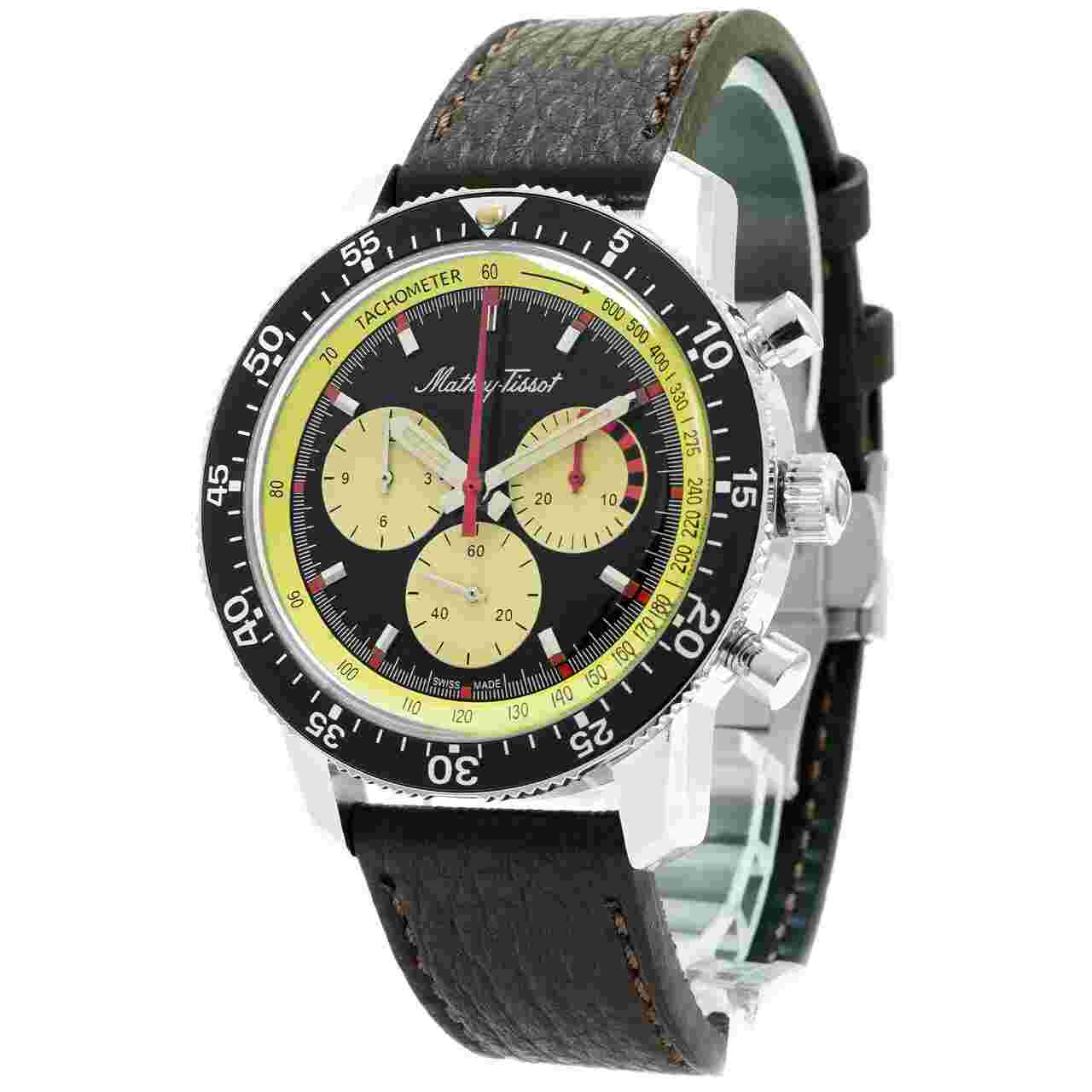 Mathey Tissot Watch 1968 Chronograph H1968CH Limited Edition - Inventory 6337