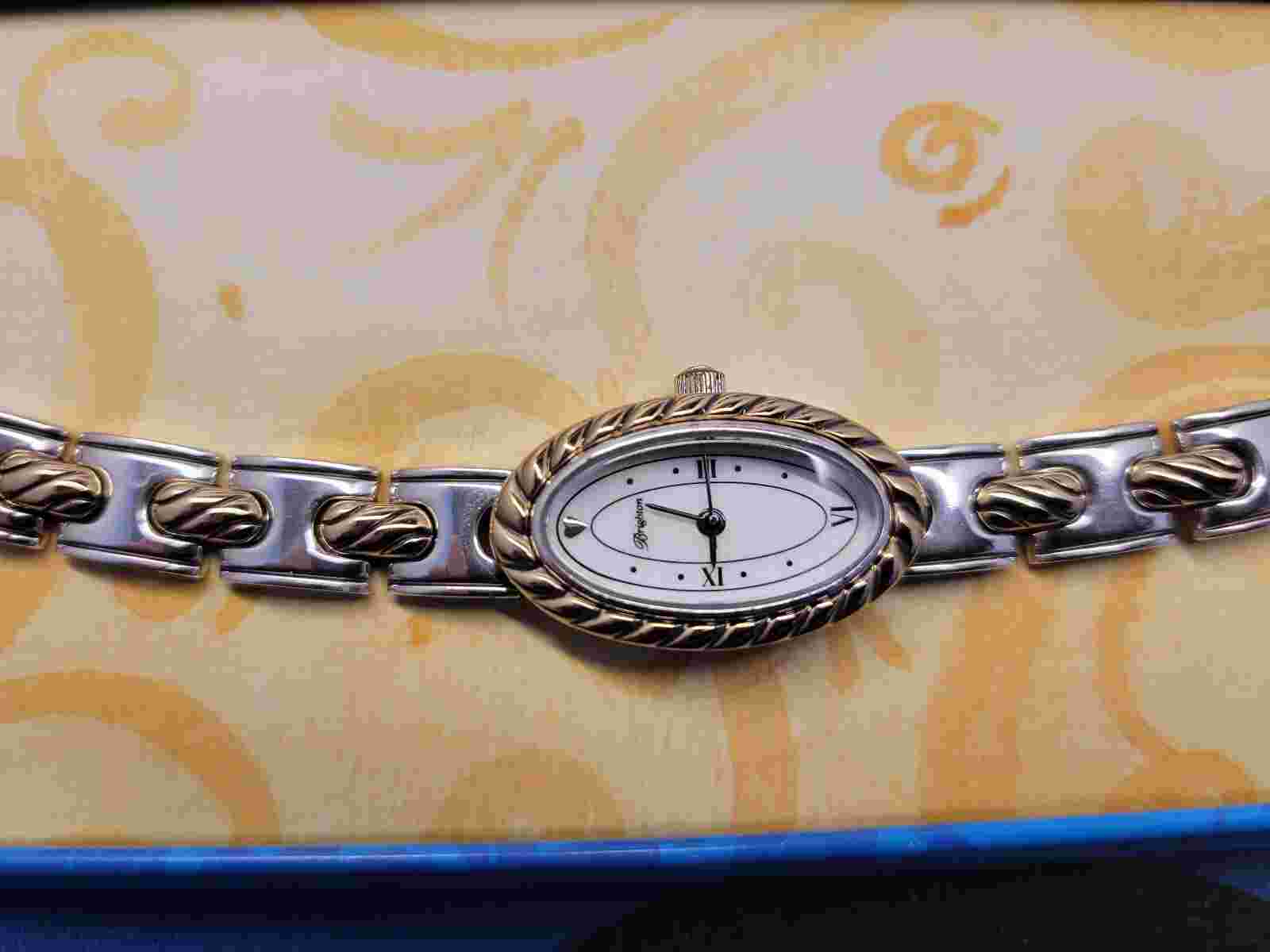 Brighton Watch for Women Leather and Metal Band with Case JL4