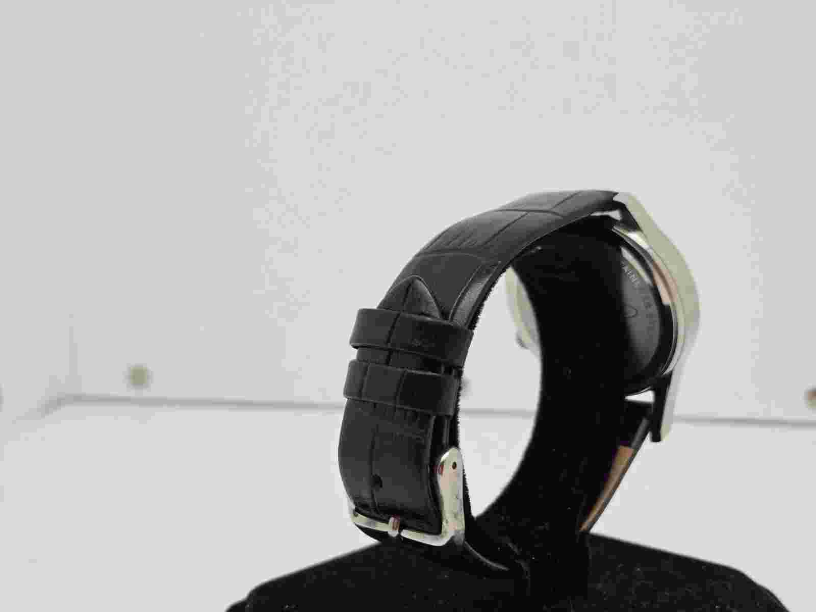 Ed Hardy Quartz Rhinestone Watch, Original Leather Band EUC