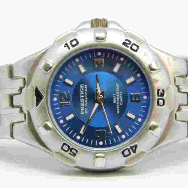 PRESTIGE by WALTHAM PIM225L Quartz Analog Women's Watch Sz. 6 3/4" New Battery