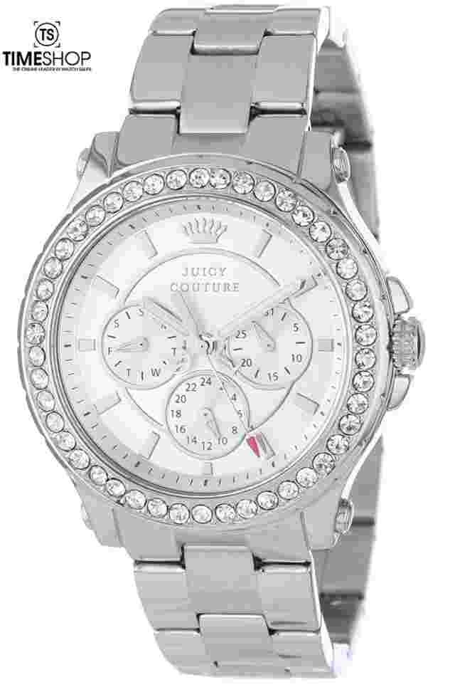 Pedigree Multifunction Silver Dial Stainless Steel Women's Watch 1901047