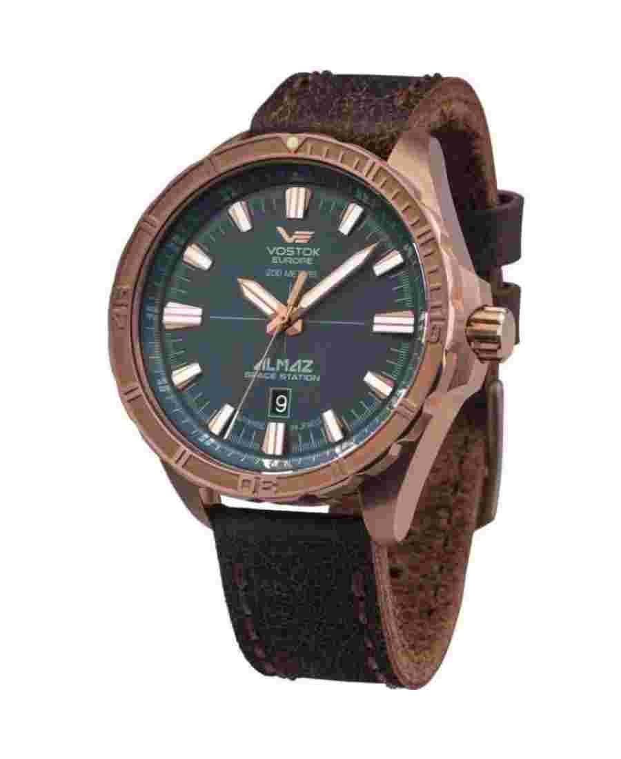 VOSTOK EUROPE Men Analog Automatic Casual Watch Classic Dress Silver color Dial
