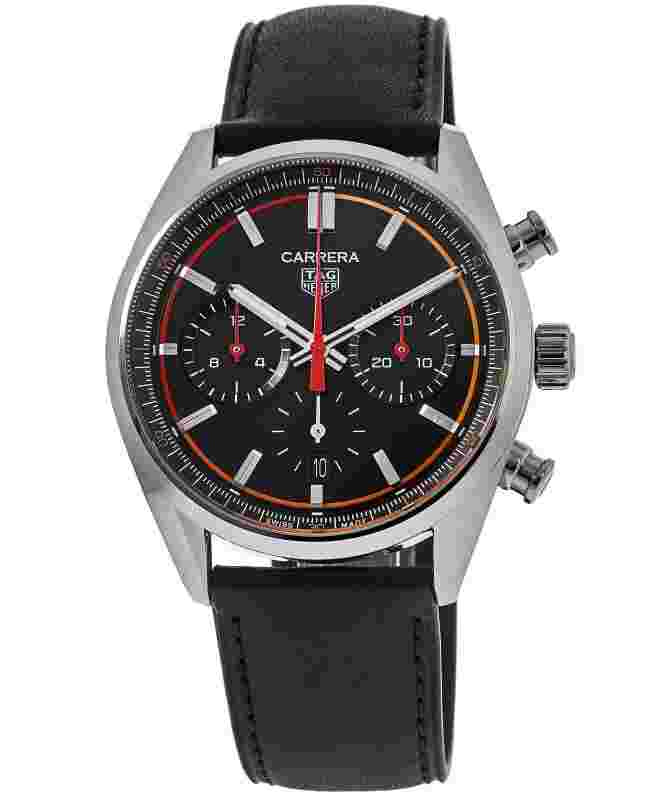 TAG Heuer Carrera Black Unisex Adults Watch - CBN201C.FC6542