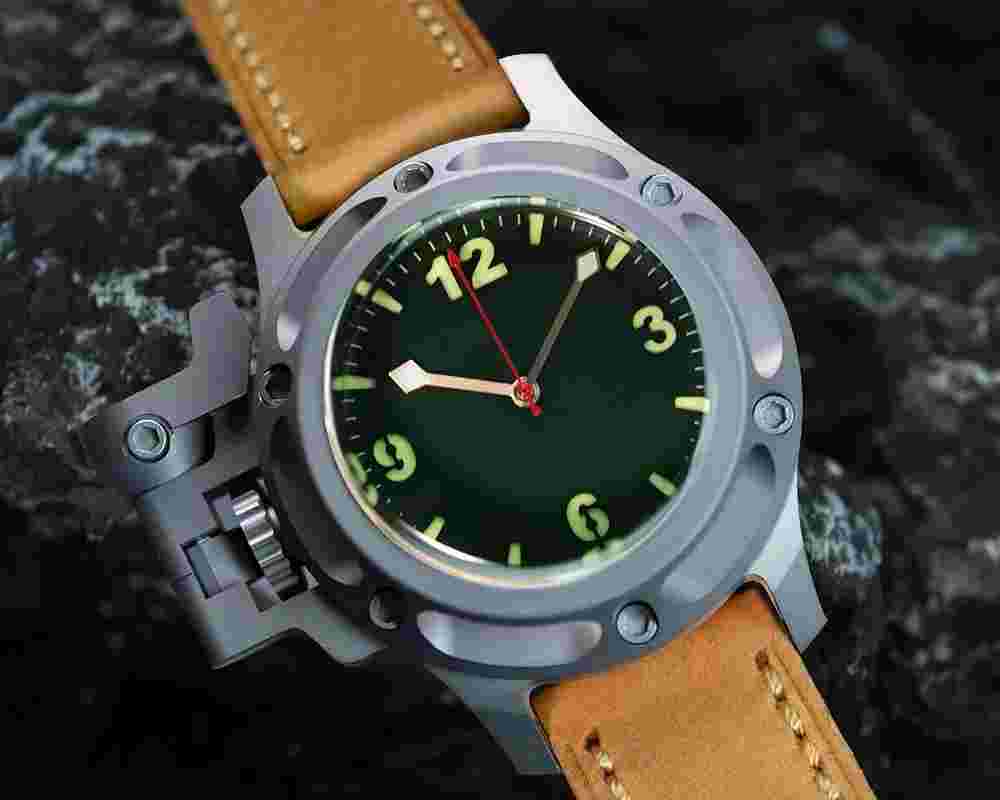 Hruodland Retro Big Limited Edition Steel Diving Watch Pt5000 Italian Homage