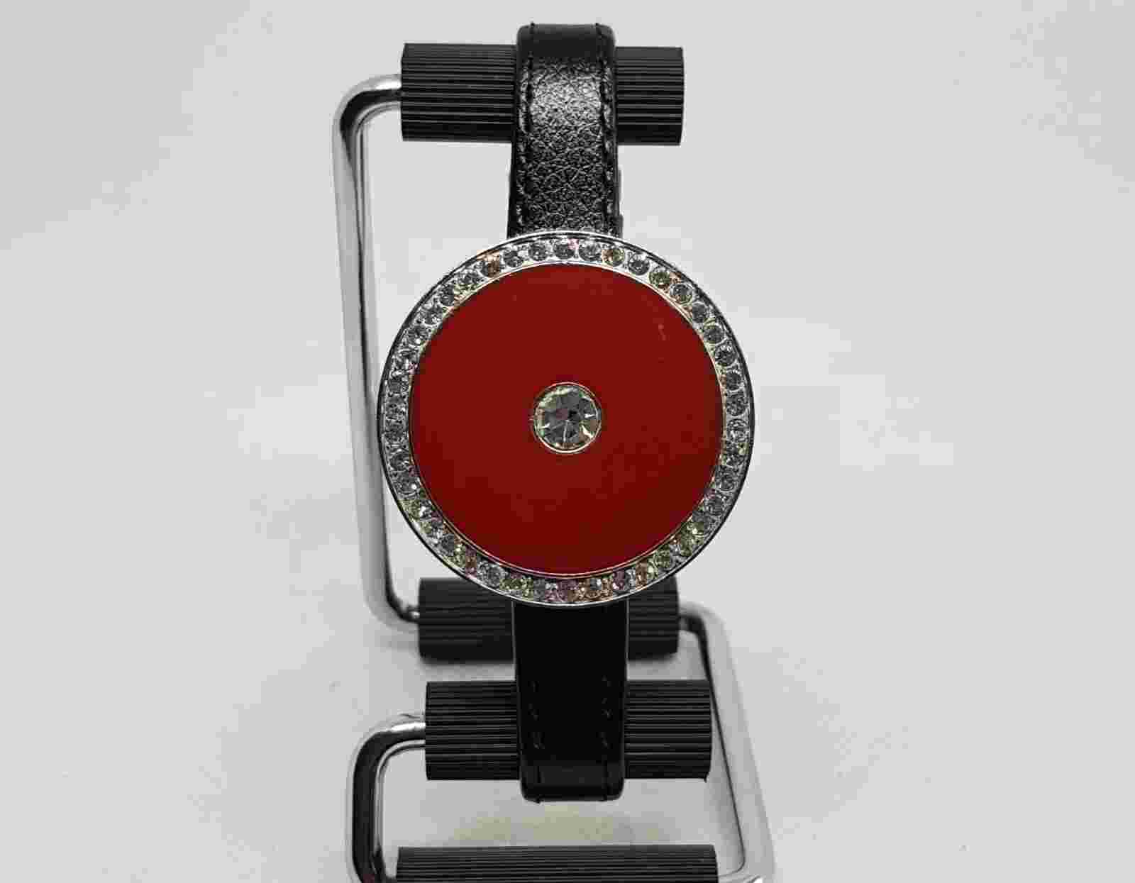 Terner Ladies Jewellery Watch Quartz Red Casual Fashion Gems Stones New Battery