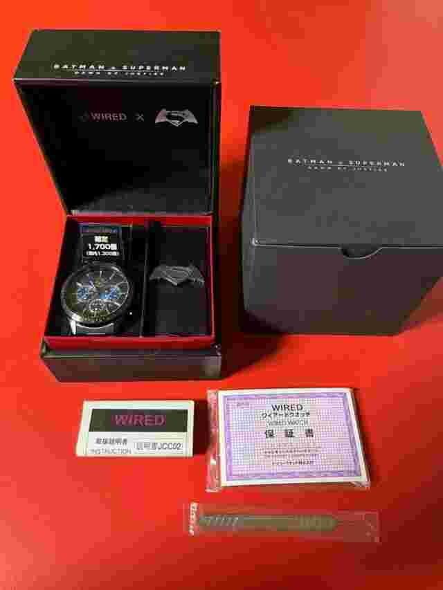 Wired Batman v Superman Dawn Of Justice Collaboration Watch Limited Used