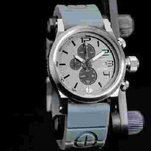 MTM HC3-SS4-GREY-GR2S-A Quartz w/Box international MEN'S Auth