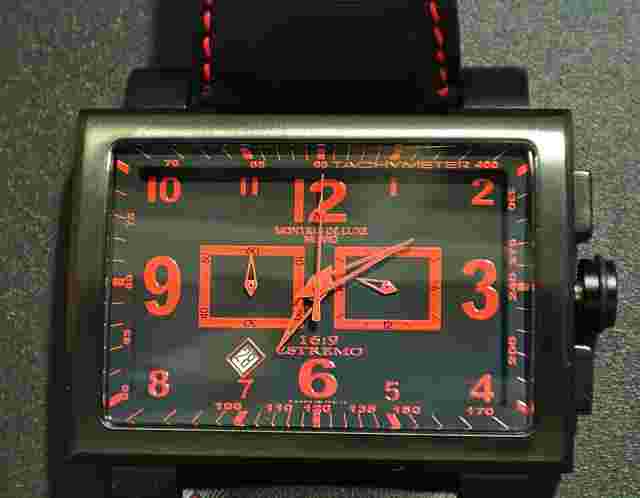 Montres De Luxe Milano Men's Estremo 16:9 Brand New Chrono w/Date-List $1,675.00