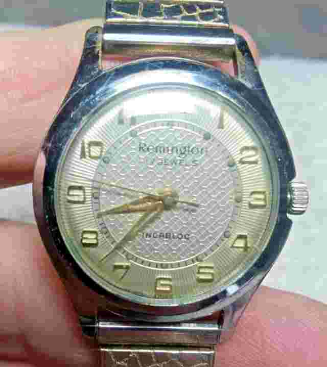 Remington 17 jewel incabloc  Wristwatch automatic working
