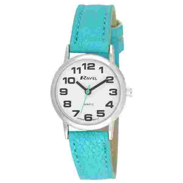 Ravel Unisex Easy Read Watch With Big Numbers Small Grey