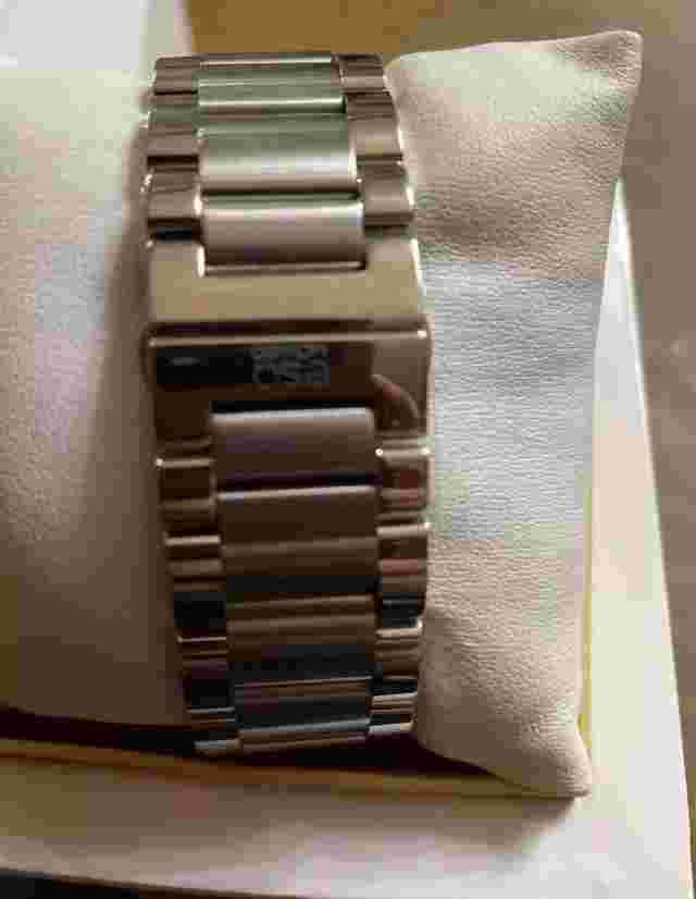 Esq Movado Watch Men's Swiss Fusion Stainless Steel Bracelet 44mm 07301424