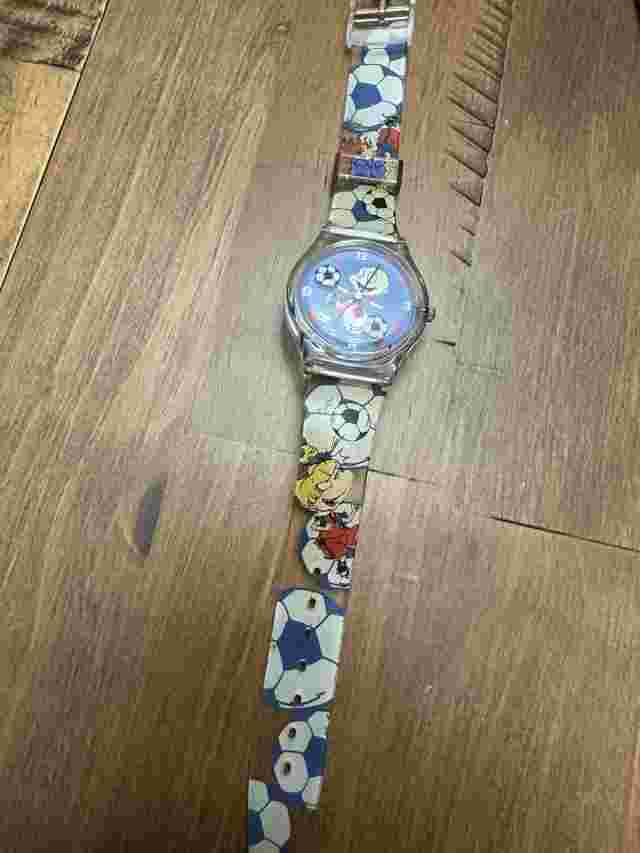 Vintage Nickelodeon Rugrats 90’s Nostalgia Watch, Stainless Steel, 9.25” Band