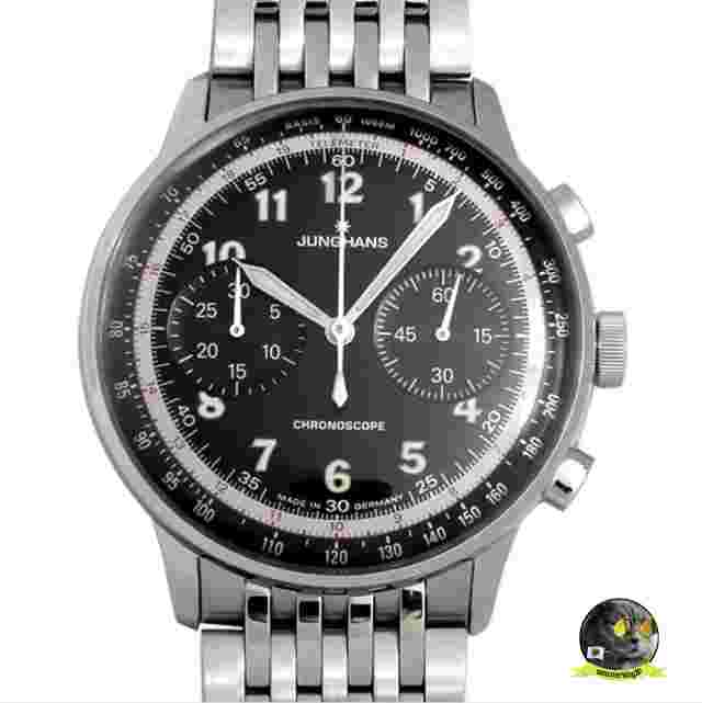 Junghans Meister Telemeter Chronoscope Men's Automatic Chronograph Watch - 40mm