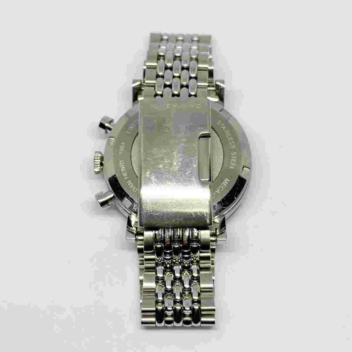 DAN HENRY 1964 16cm silver analog watch used