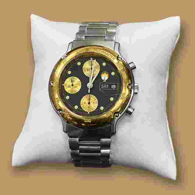 The Franklin Mint The F-16 Flyer Watch Valjoux 7750 Chronograph 100M 1988