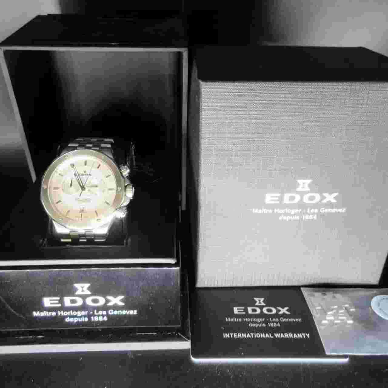 Edox 10110-3M-Ain Delphine Chronograph