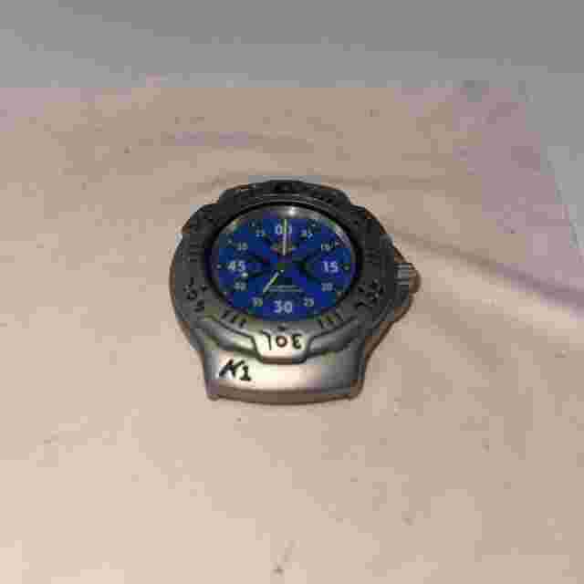 VINTAGE MEN'S KAHUNA STAINLESS STEEL WATCH