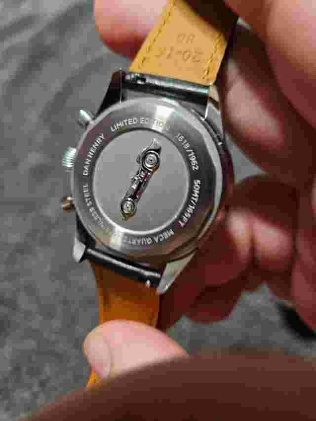 Dan Henry 1962 Chronograph watch  - LIMITED EDIT1ON 1618 of 1962