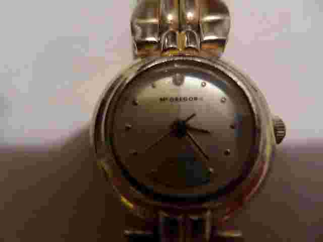 Mcgregor Quartz Goldtone Women Chain Watch