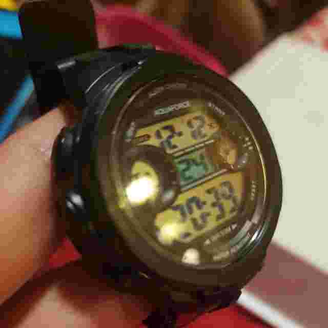 AQUAFORCE Multi Function Digital Watch with Flashlight 50M Water Resistant