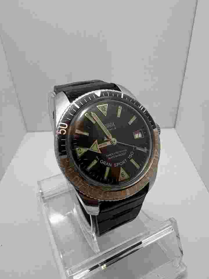 Swank Gran Sport 150 Vintage Men’s Skindiver - Coke Bezel - Running