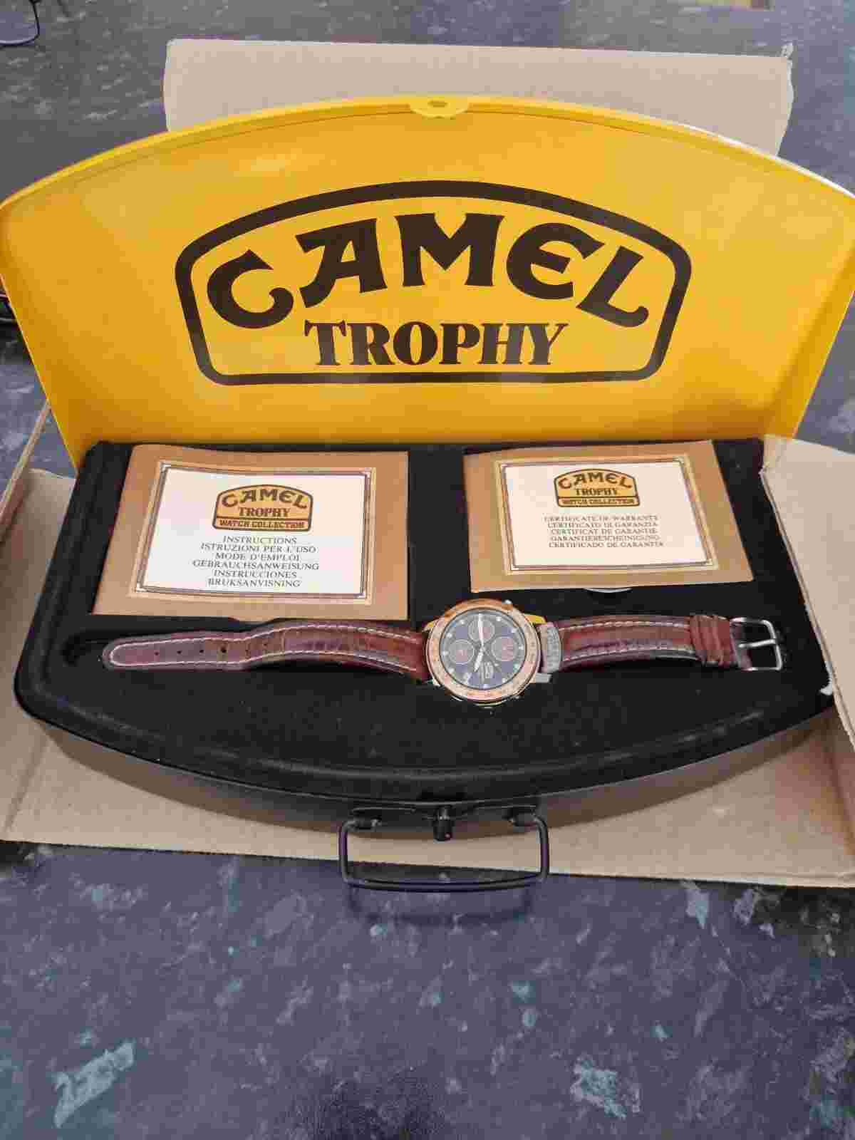 Camel Trophy Chronograph Watch (New Battery Fitted)