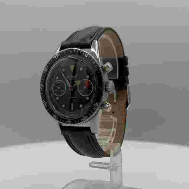 Vintage 39mm LeJour "Lollipop" Men's Mechanical Wristwatch 7733 Swiss Steel