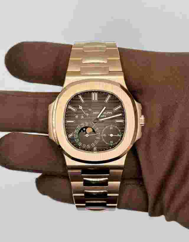 Patek Philippe Nautilus Brown Men's Watch - 5712-1R-001