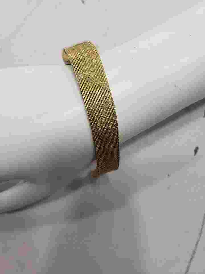 Vintage Women’s Gold Plated Neiman Marcus Wind Up Watch 17 Jewels Untested
