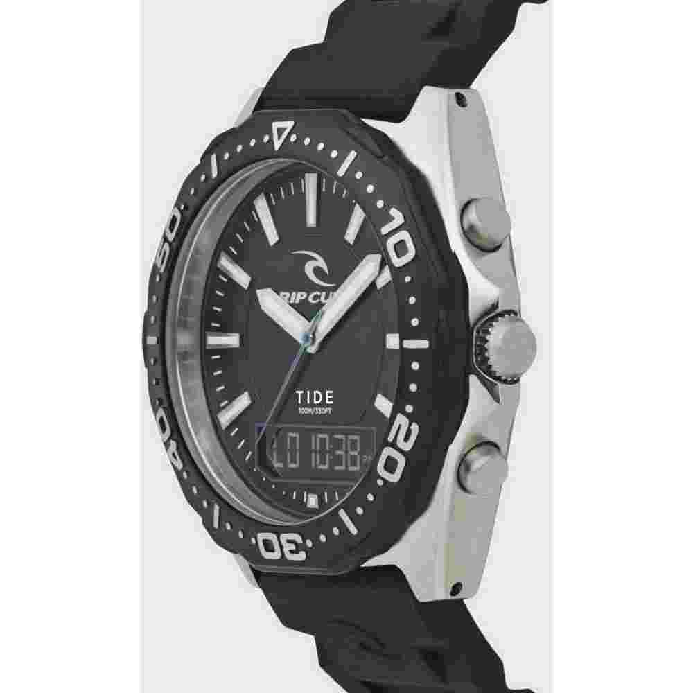 Rip Curl Mens DVR CLASSIC TIDE SURF WATCH New - A1148 Black