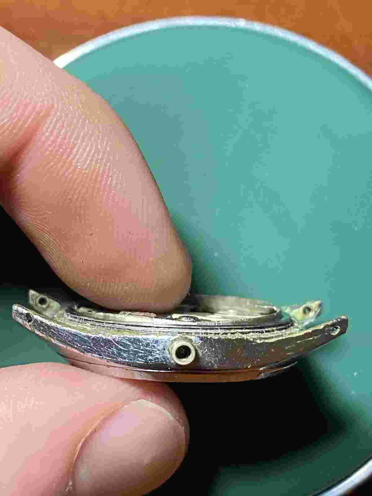 Antique Mens Mechanical Pierpont Watch Co. 1940s Military Watch 30.7mm