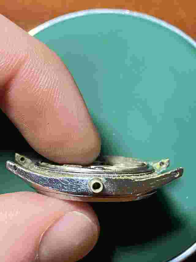 Antique Mens Mechanical Pierpont Watch Co. 1940s Military Watch 30.7mm