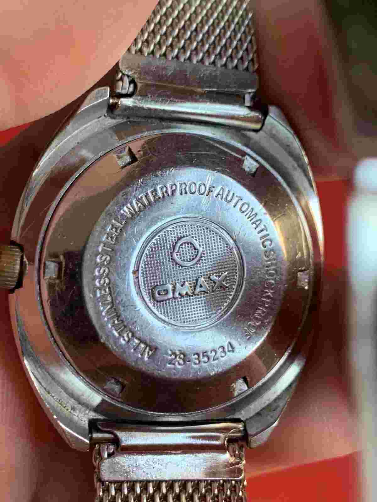 Omax Automatic Three Star Chrystal 25 Jewels Mans Watch