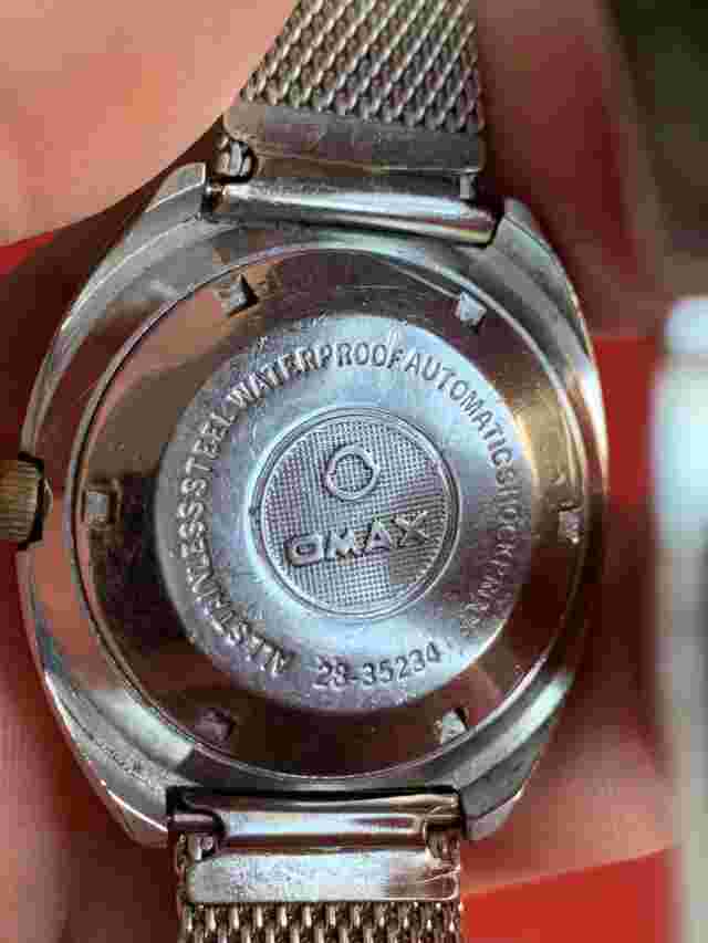 Omax Automatic Three Star Chrystal 25 Jewels Mans Watch