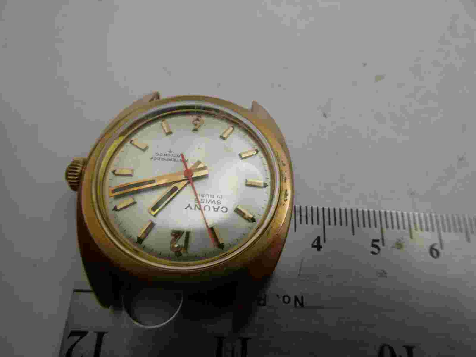 Cauny Prima Vintage 60's Hand-Winding Men's Watch