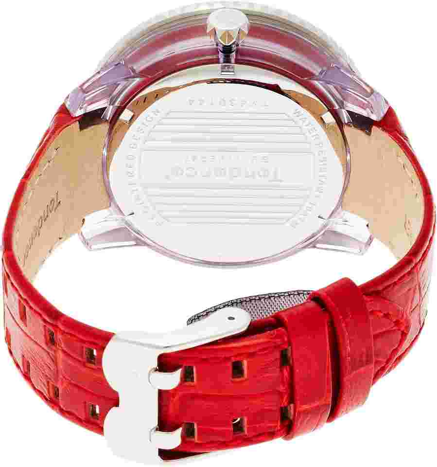 Tendence Watch Glam Quartz 48.5MM TY430144 Women's Red