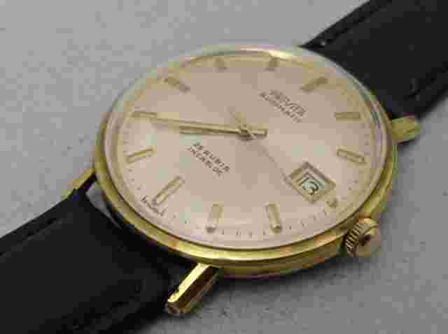 Provita Automatic 25 Rubis Incabloc Gents Watch Leather Strap Excellent