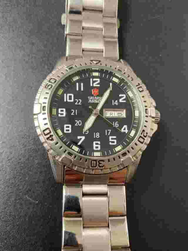 Shark Army Stainless Steel Watch